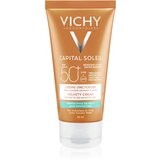Vichy Capital Soleil Velvety Cream SPF50+ vlažilna krema za sončenje za obraz 50 ml za ženske Cene