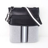 INF Sproščena torba za plažo Black+Grey, (21550061) | Shoptok.si