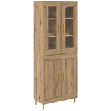  Highboard 2 kom. Umjetnički hrast 69,5 x 34 x 180 cm | shoptok.hr