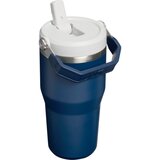 Stanley IceFlow™ Flip Straw 2.0 Tumbler termovka iz nerjavnega jekla dark navy 1 kos | Shoptok.si