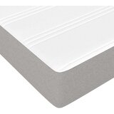  Box spring s madracem svjetlosivi 140x200 cm od tkanine | shoptok.hr