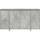  Kreveta Betonski sivi 135 x 41 x 75 cm Konstruirano drvo | shoptok.hr