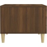  Stolić za kavu smeđa boja hrasta 50x50x40 cm konstruirano drvo | shoptok.hr