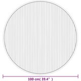  Okrugli tepih smeđi 100 cm od bambusa | Eponuda.com