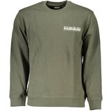 Napapijri GREEN MEN&#39;S ZIPLESS SWEATSHIRT | Shoptok.si