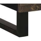  Visoka komoda crna 60 x 33 x 100 cm od masivnog drva manga | shoptok.hr