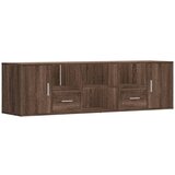  The Living Store Kotna omarica rjav hrast 160x40x45 cm inženirski les - Kotna Omarica, (21495942) | Shoptok.si