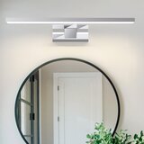 Nettlife sodobna kromirana LED svetilka za ogledalo 30 cm, 6 W, 4000 K, nevtralno bela, vodoodporna IP44, (5000491228) Cene