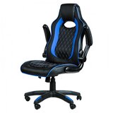 Bytezone sniper (črna/modra) gaming stol | Shoptok.si