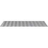  Stepenica Pravokutni 2 pcs Srebrno 100 x 50 cm Aluminij | shoptok.hr