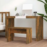  Toaletni stolac boja hrasta 70 x 35 x 45 cm konstruirano drvo | shoptok.hr