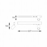 Zuma line W230757202 - led spot svetiljka mannari 1xGU10/5W/230V + LED/8W | Eponuda.com