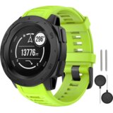 Chameleon Silikonski pašček za Garmin Instinct, Instinct 2, zelen Cene