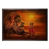Wallity slika touch the lıon, 35 x 70 cm | ePonuda.com