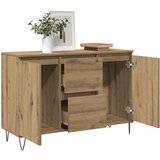  Komoda boja hrasta artisan 101,5x35x70 cm konstruirano drvo | shoptok.hr