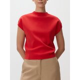 Reserved Bluza s uspravnim ovratnikom - crvena | shoptok.hr