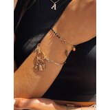 DStreet Bransoletka FREE TIME czarna | shoptok.hr