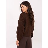 RUE PARIS Sweater-MI-SW-0309.89-dark brown | shoptok.hr