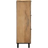  Visoka ploča smeđa 40x33x110 cm Puno drvo Mango | shoptok.hr