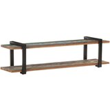 TV ormarić 160 x 40 x 40 cm od masivnog obnovljenog drva Cijene