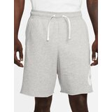 Nike Hlače 'Club Alumni' pegasto siva / bela | Shoptok.si