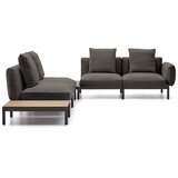 Kave Home Tamno siva podstavljena vrtna sofa (u obliku slova L) Sorells – | shoptok.hr