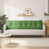  Jastuk za leđa Svijetlo zelena 180 x 24 x 50 cm Baršun | shoptok.hr