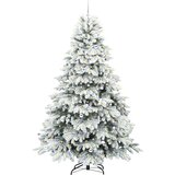 vidaXL Umestno božično drevo med 300 LED Zelena 240 cm PE in PVC | Shoptok.si