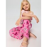 Sinsay Viskozne hlače širokih nogavica Stitch | shoptok.hr