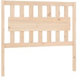 Maison Chic posteljno vzglavje - vzglavna omarica - nočna omarica 105,5x4x100 cm trdna borovina, (21705037) Cene