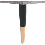 vidaXL Visoka komoda siva sonoma 69,5x34x180 cm inženirski les | Shoptok.si