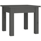  Stolić za kavu sivi 35x35x30 cm od masivne borovine | shoptok.hr