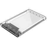 Orico Zunanje ohišje za HDD/SSD 2,5'', USB 3.0 UASP v SATA3, prozorno, 2139U3 Cene