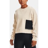 Under Armour Sweatshirt UA Prjct Rock Fleece Crew-WHT - Women's | Shoptok.si