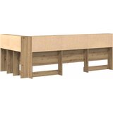  Skladišno uzglavlje Umjetnički hrast 90 cm Konstruirano drvo | shoptok.hr