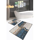 Mila Home Plave/sive kupaonske prostirke u setu 2 kom 60x100 cm Optic – | shoptok.hr