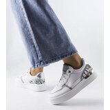 Gemre White platform sneakers Tooele | Shoptok.si