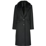 Guess NANCY FIT COAT FAUX FUR COLLAR Crna | shoptok.hr