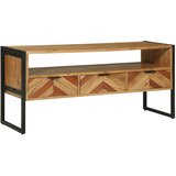 TV ormar s ladicama Smeđa 100 x 35 x 50 cm Čvrsto drvo akacije | shoptok.hr