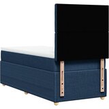  Krevet s oprugama i madracem plavi 80x200 cm od tkanine | shoptok.hr