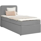 P & B POSTELJA Z VZMETNICO 90 cm x 200 cm , tekstil svetlo siva | Shoptok.si