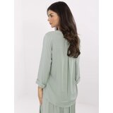 Sublevel Blouse-D73761M11174B-pistachio | Shoptok.si