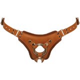 Zado Leather Strap-on Harness 2001047 Brown L/XL Cene
