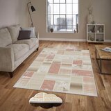 Conceptum Hypnose tepih Eexfab1140, pravougaoni, 100 x 200 cm, krem-roza | Eponuda.ba