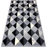 RugsX Preproge Preproga BCF BASE 3987 Trigone, trikotniki, kvadra 185x270 cm Siva | Shoptok.si
