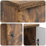  Stol Dimljeni hrast 142,5 x 50 x 75 cm Konstruirano drvo | shoptok.hr