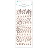  Lesketajoče nalepke velike črke / 118 kom (dodatki za scrapbooking) | Shoptok.si