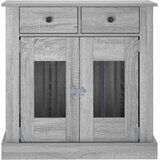 Namještaj za kućni kavez Siva Sonoma 80 x 47,5 x 80 cm | shoptok.hr