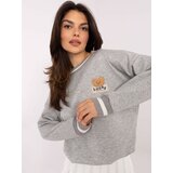 Italy Moda Sweatshirt-MI-BL-58323.71P-grey cene