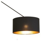 Podesivi LED luster na štapu GORTA 1xE27/60W/230V crna/zlatna | Eponuda.com